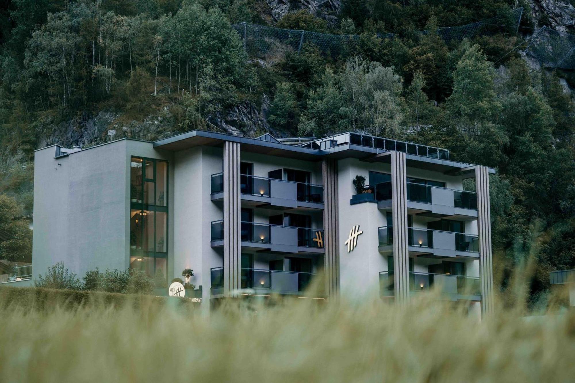 Vier Studios & Restaurant Längenfeld Kültér fotó